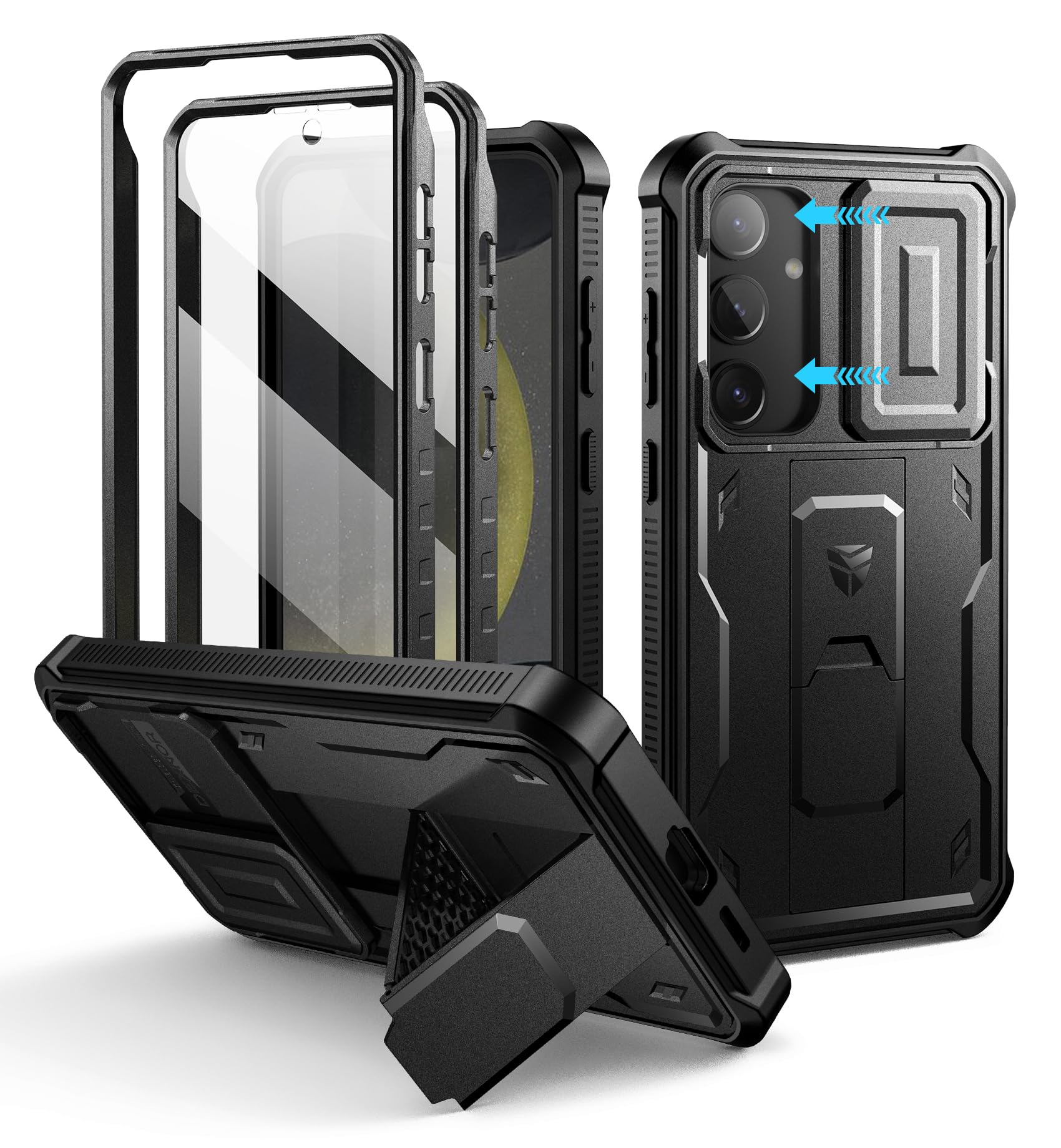 Foto 2 pulgar | Funda Dexnor Para Samsung Galaxy S24 Plus Con Cámara Deslizante - Venta Internacional.