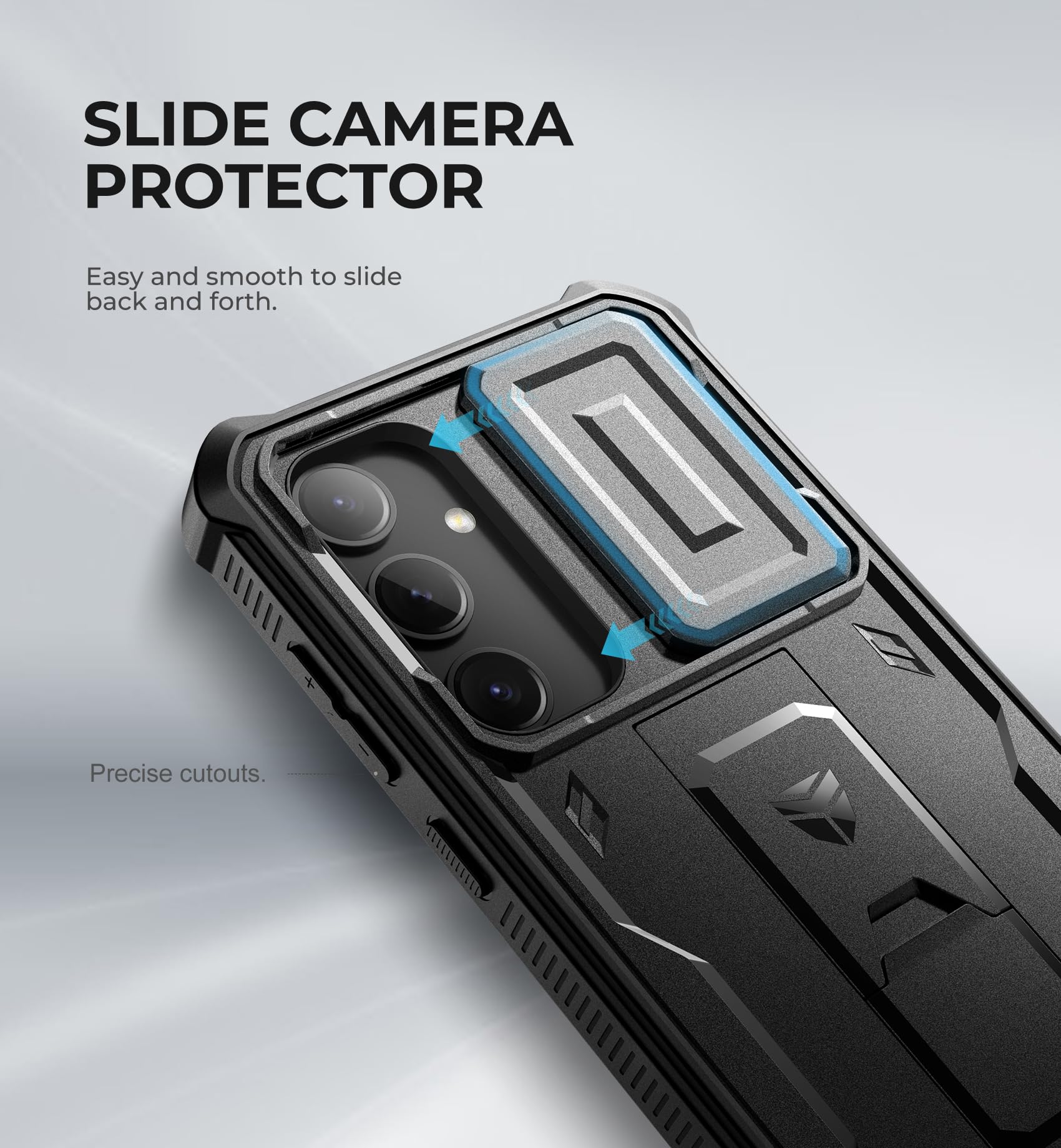 Foto 4 pulgar | Funda Dexnor Para Samsung Galaxy S24 Plus Con Cámara Deslizante - Venta Internacional.