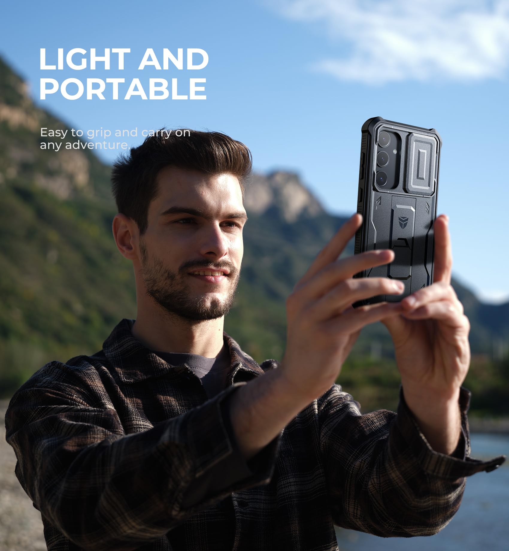 Foto 7 | Funda Dexnor Para Samsung Galaxy S24 Plus Con Cámara Deslizante - Venta Internacional.