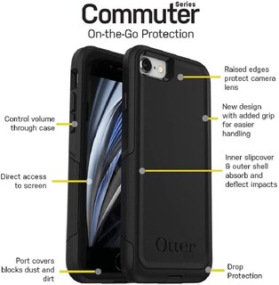 Foto 6 | Funda Otterbox Commuter Series Para Iphone Se (tercera Y Segunda Generación) Y Iphone 8/7 - Venta Internacional.