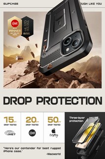 Foto 3 | Funda De Teléfono Supcase Unicorn Beetle Pro Para Iphone 15 Plus - Venta Internacional.
