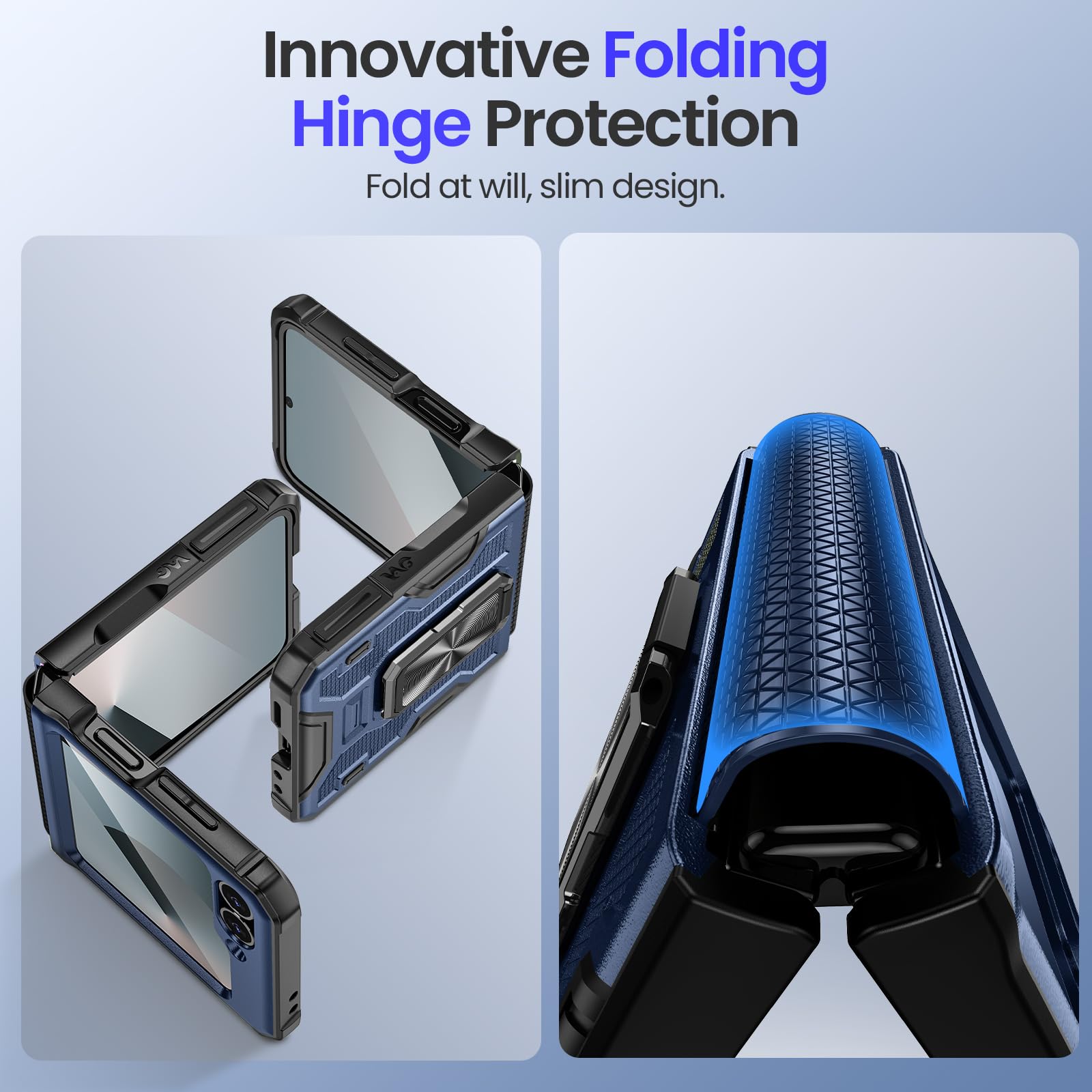 Foto 6 pulgar | Funda De Teléfono Vego Para Samsung Galaxy Z Flip 6 2024 Con Accesorios - Venta Internacional.