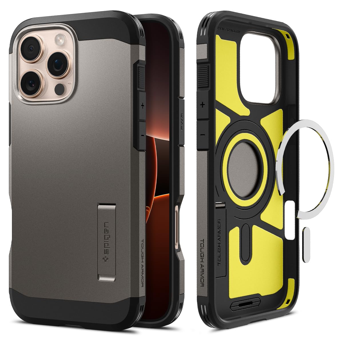 Foto 2 pulgar | Funda Para Teléfono Spigen Tough Armor (ai) Magfit Iphone 16 Pro Max - Venta Internacional.