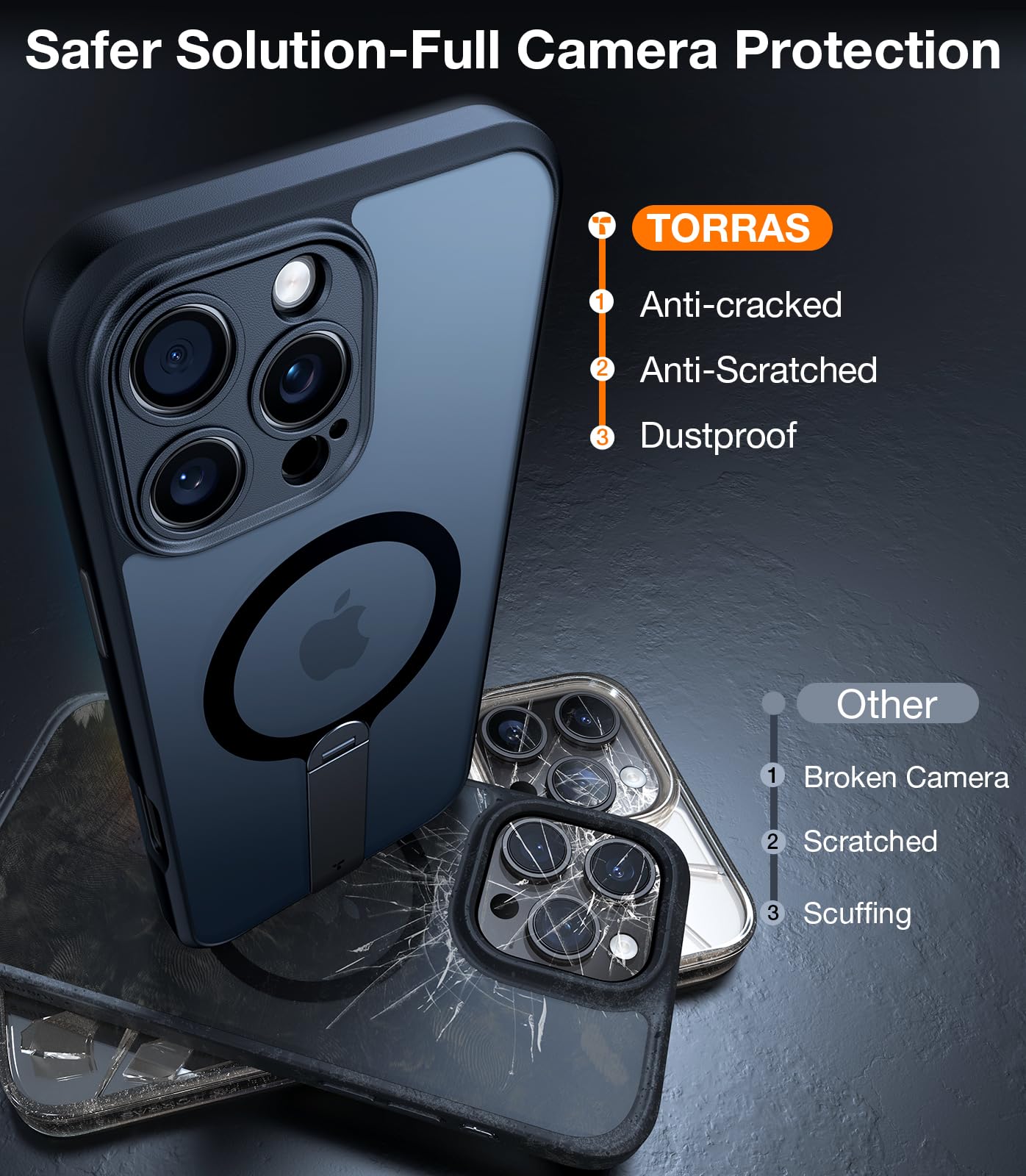 Foto 4 pulgar | Funda De Teléfono Torras Magnética Mejorada Para Iphone 14 Pro Max - Venta Internacional.