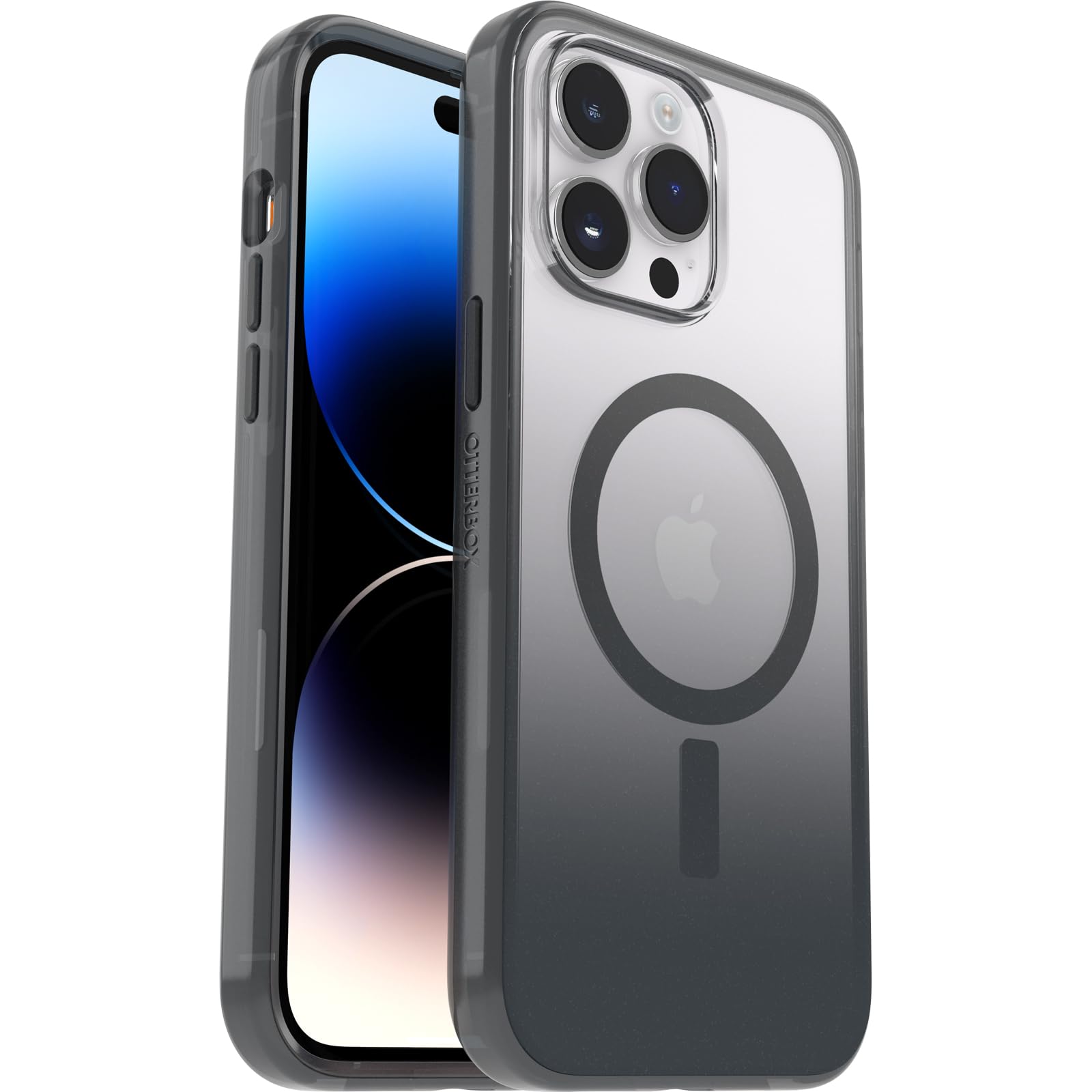 Foto 2 pulgar | Funda De Teléfono Otterbox Clear Para Iphone 14 Pro Max Obsidian - Venta Internacional.