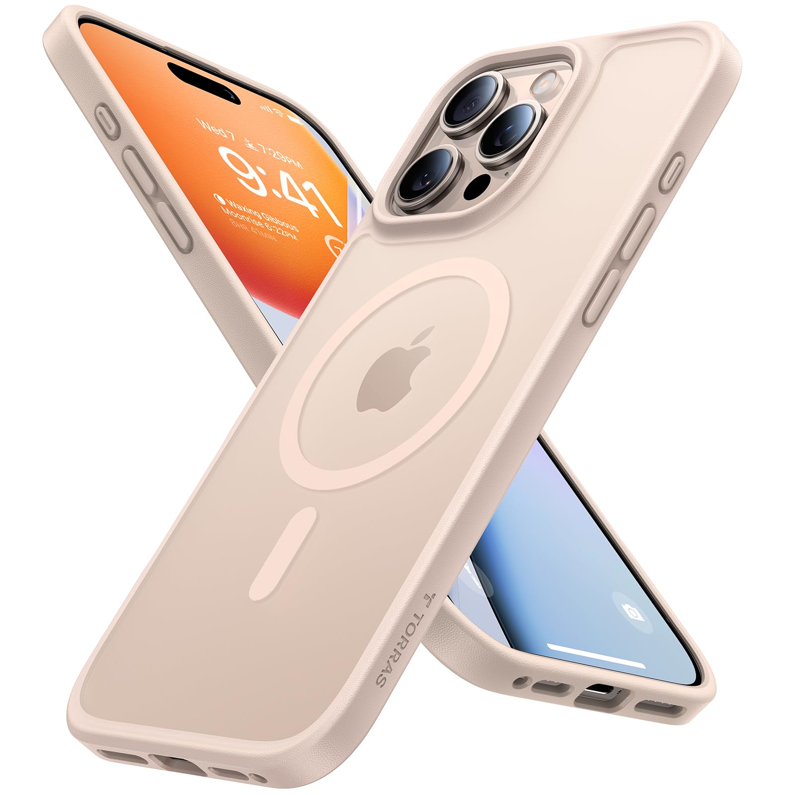 Funda De Teléfono Torras Stronger Magnética A Prueba De Golpes Para Iphone 16 Pro - Venta Internacional.