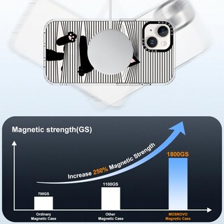 Foto 4 | Funda De Teléfono Mosnovo Buffertech Drop Protection Para Iphone 14/13 - Venta Internacional.