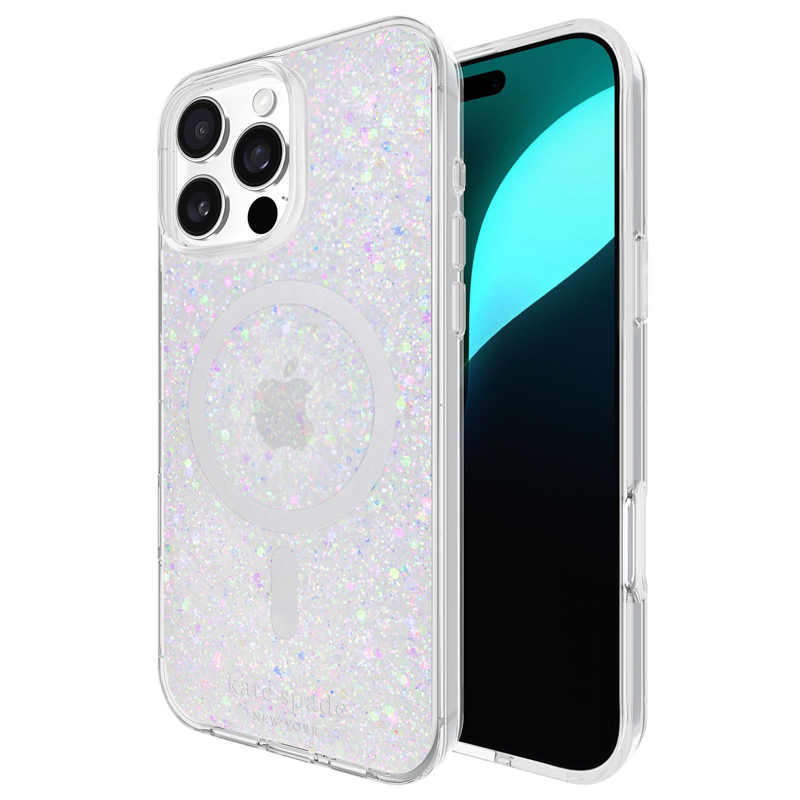 Funda De Teléfono Kate Spade New York Para Iphone 16 Pro Max Chunky Glitter - Venta Internacional.