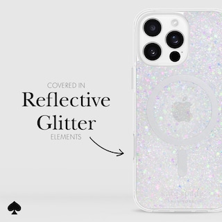 Foto 5 | Funda De Teléfono Kate Spade New York Para Iphone 16 Pro Max Chunky Glitter - Venta Internacional.