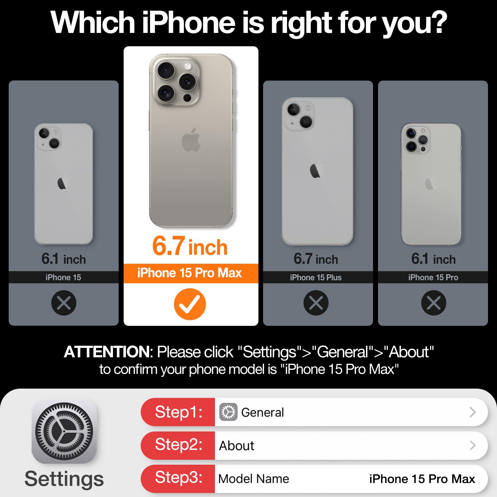 Foto 8 pulgar | Funda Para Teléfono Torras Strong Magnetic Stand Iphone 15 Pro Max - Venta Internacional.