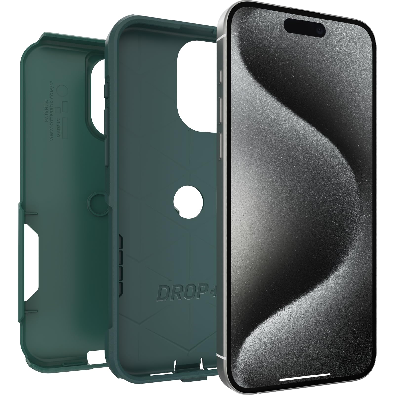 Foto 5 pulgar | Funda Otterbox Commuter Series Get Your Greens Para Iphone 15 Pro Max - Venta Internacional.