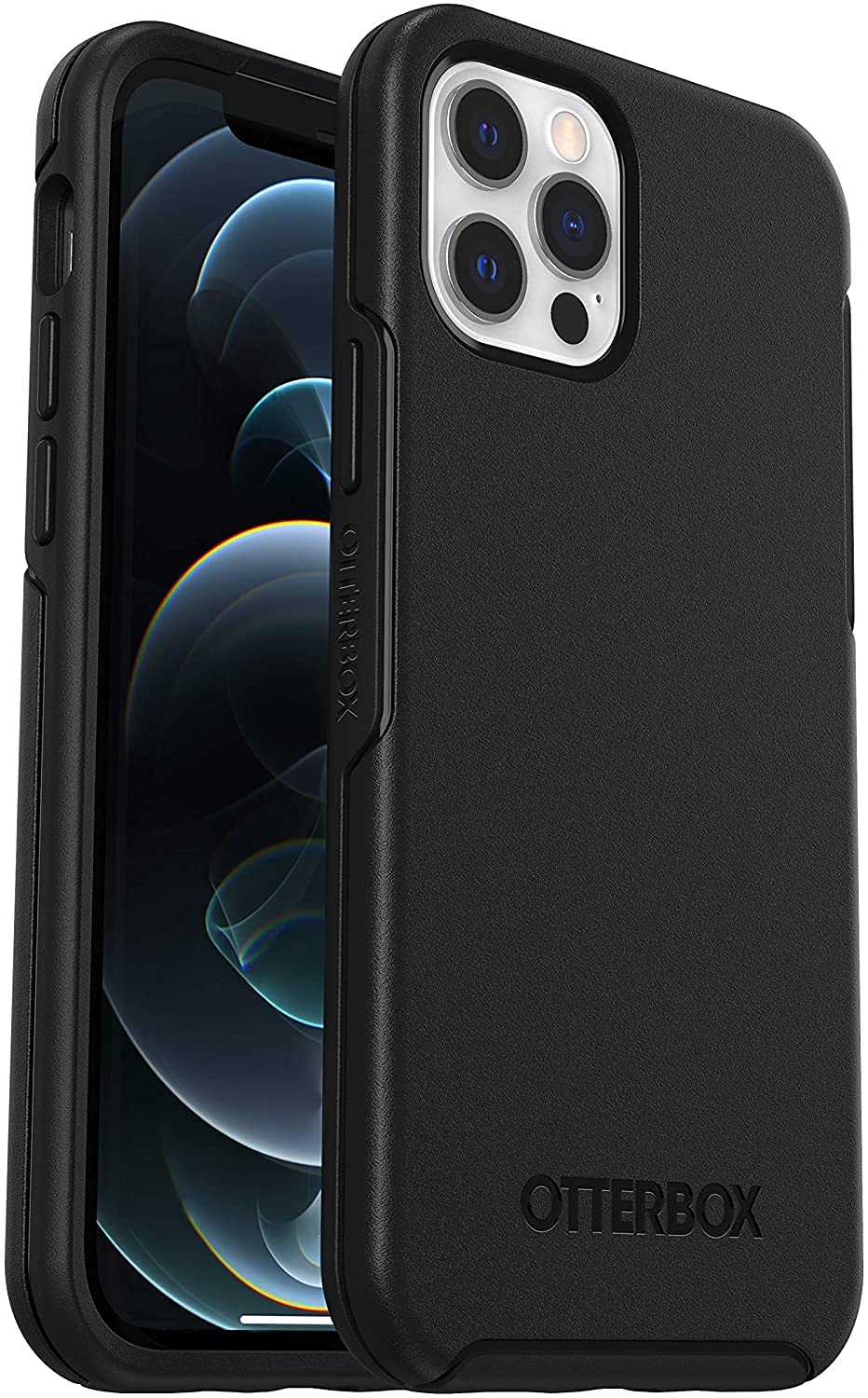 Foto 2 pulgar | Funda Otterbox Symmetry Para Iphone 12/12 Pro Negra - Venta Internacional.