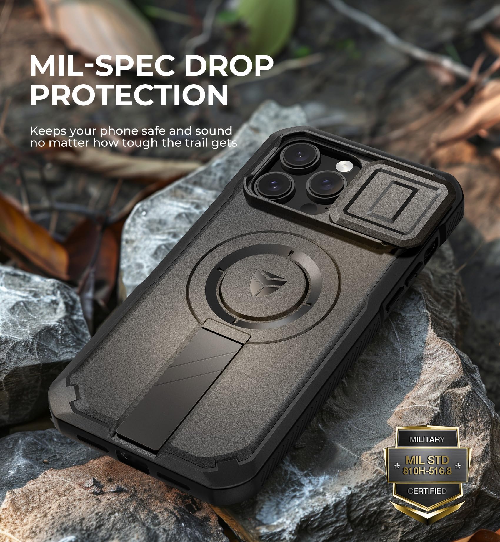 Foto 8 pulgar | Funda Dexnor Para Iphone 14 Pro Max Con Cámara Deslizante Negra - Venta Internacional.
