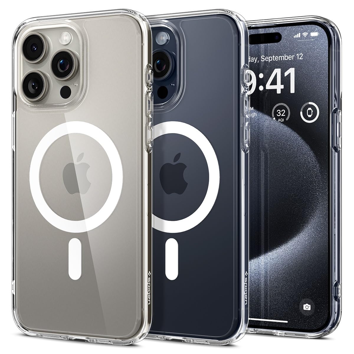 Foto 2 pulgar | Funda Para Teléfono Spigen Ultra Hybrid Magfit Iphone 15 Pro Max - Venta Internacional.