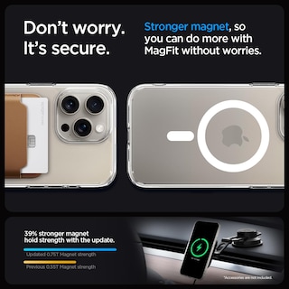 Foto 5 | Funda Para Teléfono Spigen Ultra Hybrid Magfit Iphone 15 Pro Max - Venta Internacional.