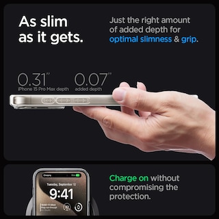 Foto 6 | Funda Para Teléfono Spigen Ultra Hybrid Magfit Iphone 15 Pro Max - Venta Internacional.