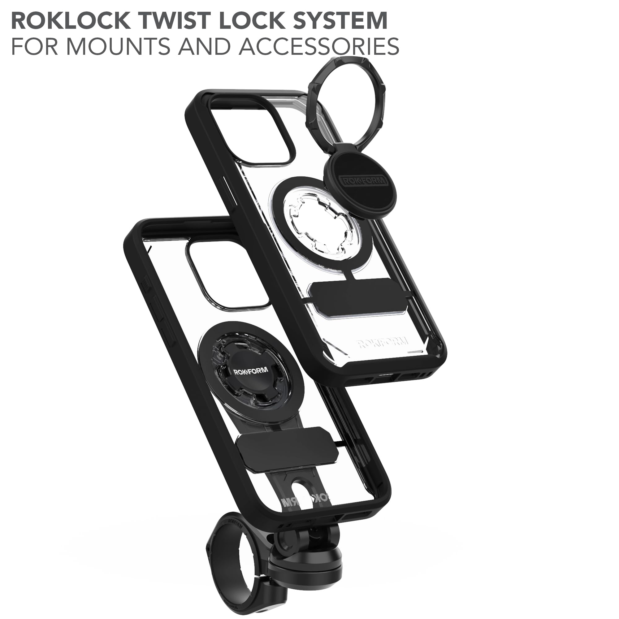 Foto 7 pulgar | Funda Rokform Crystal Series Para Iphone 15 Pro Max, Transparente - Venta Internacional.
