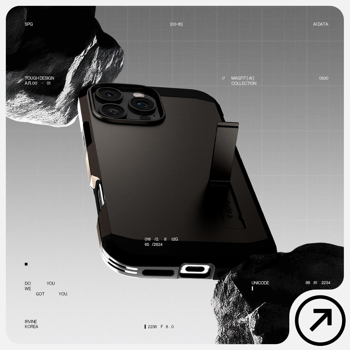 Foto 4 pulgar | Funda Para Teléfono Spigen Tough Armor (ai) Magfit Iphone 16 Pro - Venta Internacional.