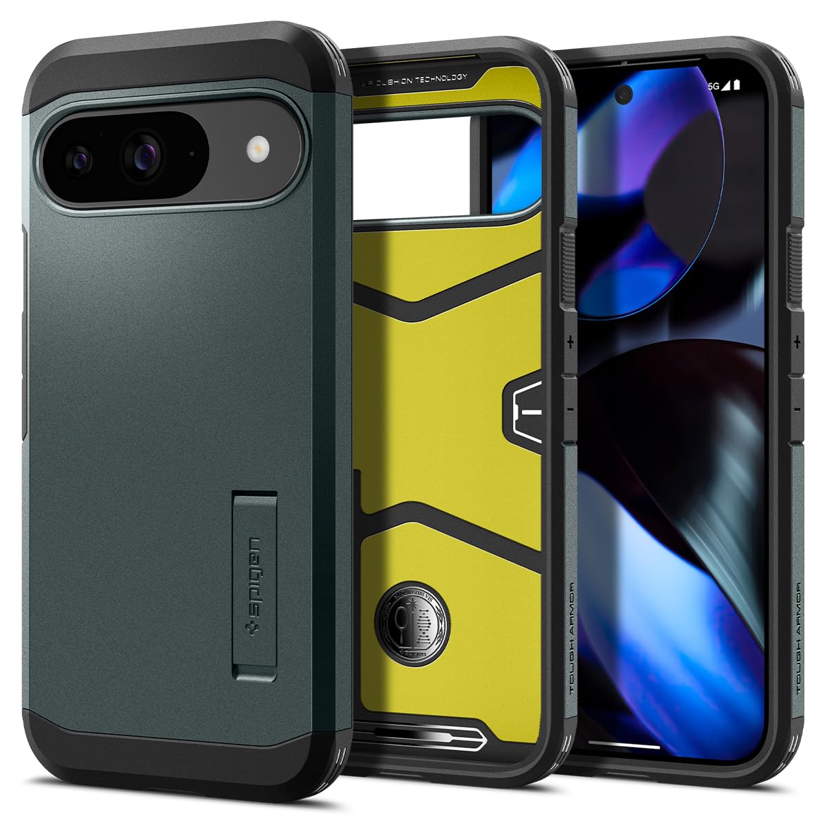 Foto 2 pulgar | Funda De Teléfono Spigen Tough Armor Para Pixel 9/pixel 9 Pro (2024) - Venta Internacional.