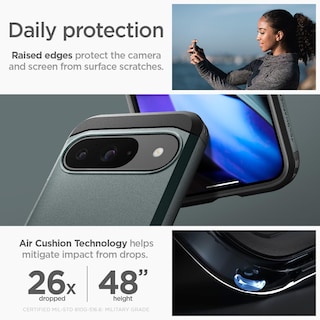 Foto 5 | Funda De Teléfono Spigen Tough Armor Para Pixel 9/pixel 9 Pro (2024) - Venta Internacional.