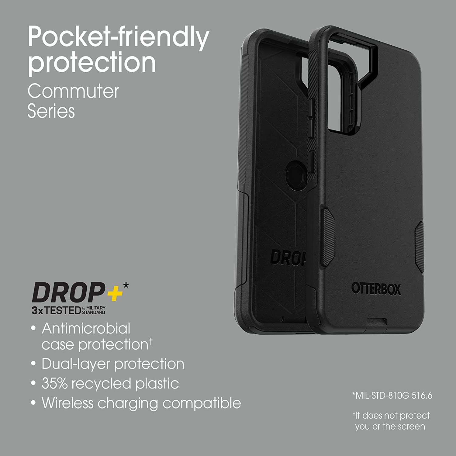 Foto 6 | Funda Otterbox Commuter Series Para Samsung Galaxy S22, Color Negro - Venta Internacional.