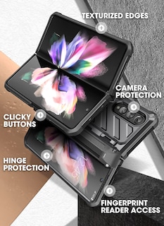 Foto 6 | Funda Supcase Unicorn Beetle Pro Para Samsung Galaxy Z Fold 3 5g - Venta Internacional.