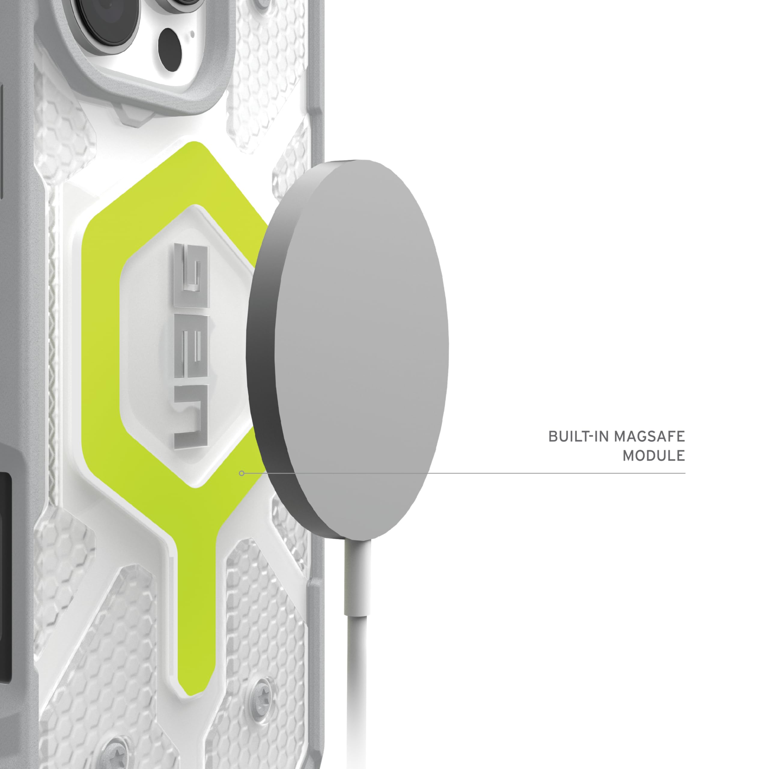Foto 6 pulgar | Funda Para Teléfono Urban Armor Gear Uag Pathfinder Clear Para Iphone 16 Pro Max - Venta Internacional.