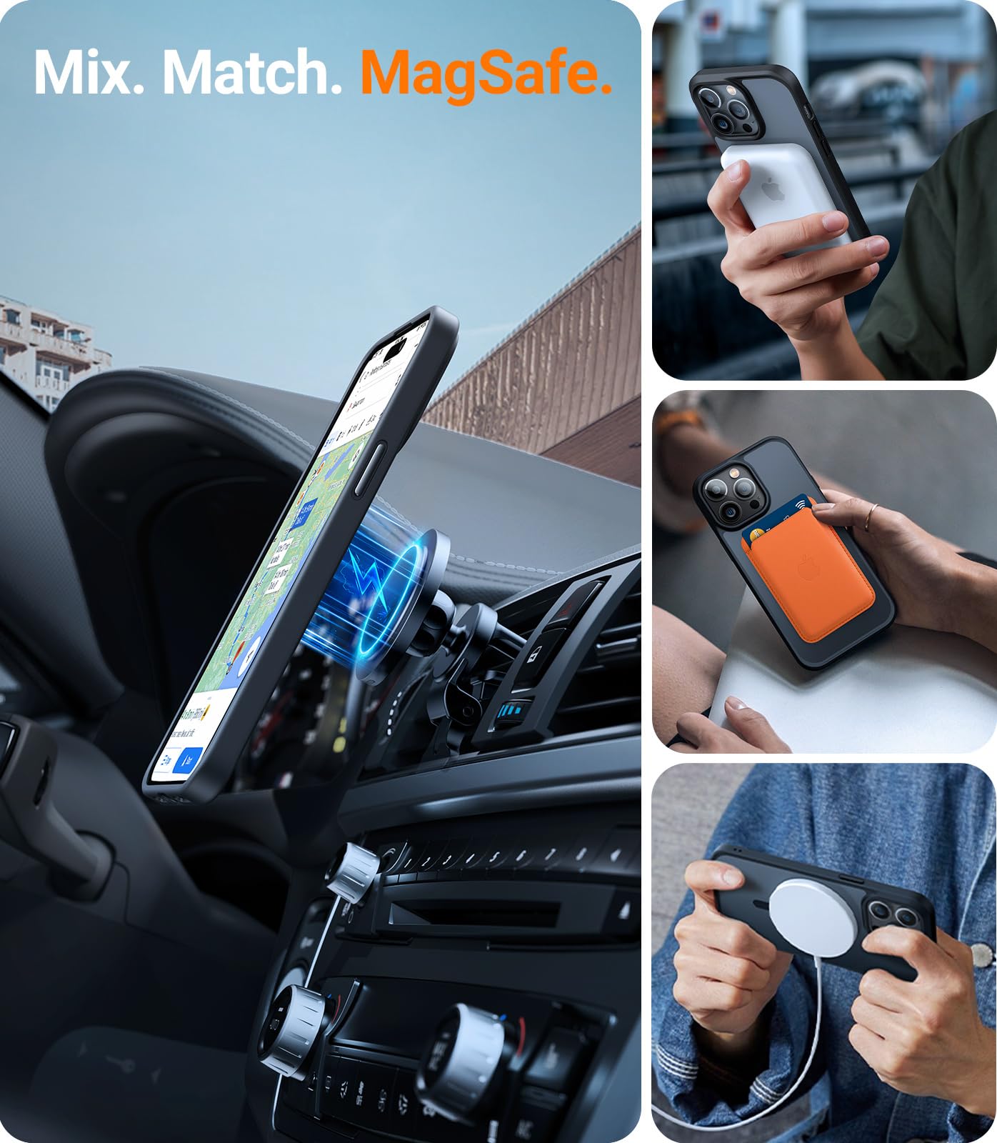 Foto 5 pulgar | Funda De Teléfono Torras Magnetic Guardian Para Iphone 14 Pro Max - Venta Internacional.