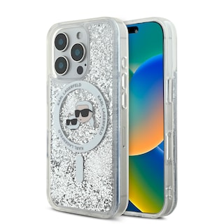 Foto 1 | Funda Case Karl Brillos Mgsf Para Iphone 16 Pro Original