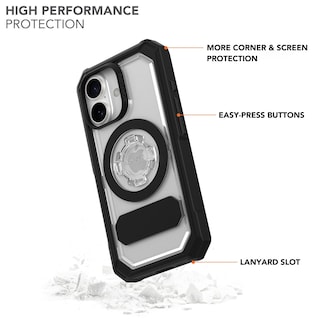 Foto 3 | Funda De Teléfono Rokform Crystal Case Compatible Con Iphone 16 - Venta Internacional.