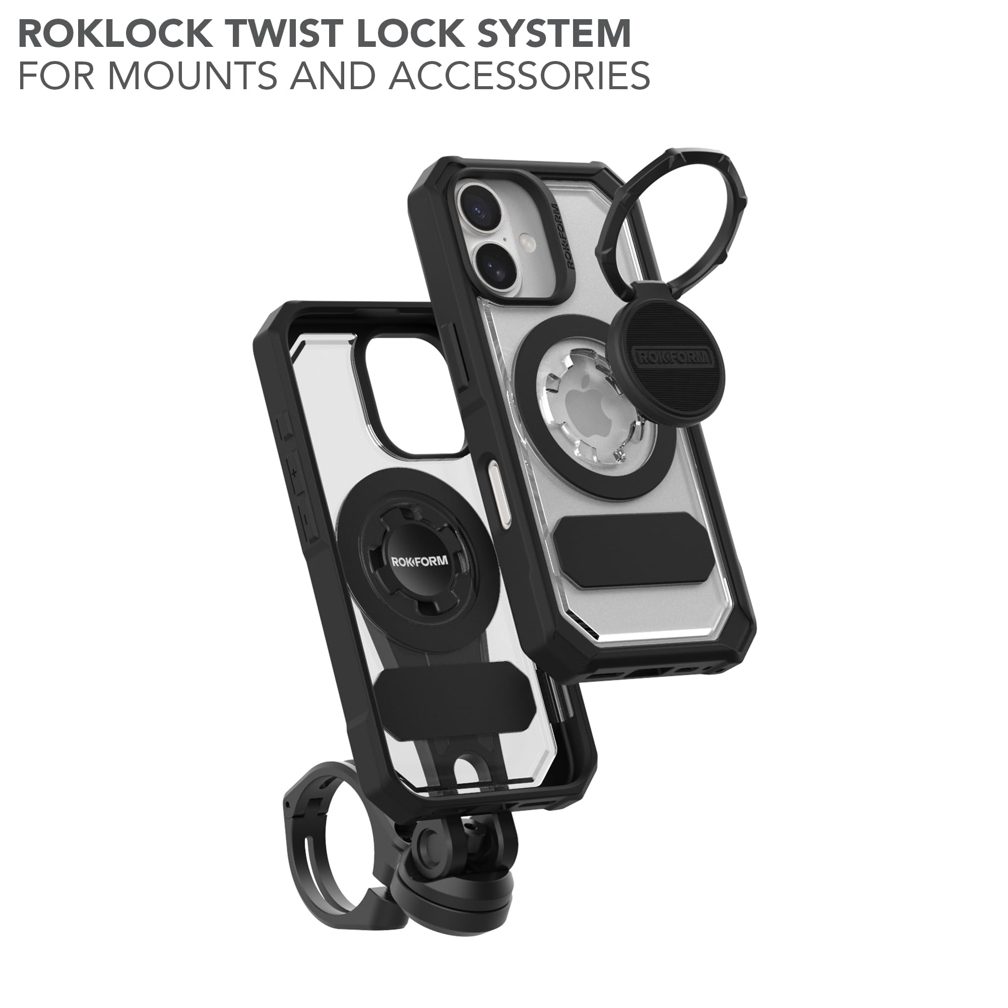 Foto 7 pulgar | Funda De Teléfono Rokform Crystal Case Compatible Con Iphone 16 - Venta Internacional.