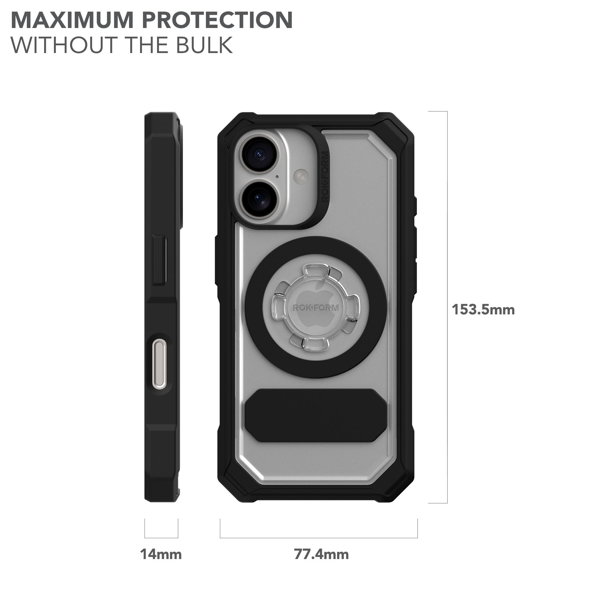 Foto 7 | Funda De Teléfono Rokform Crystal Case Compatible Con Iphone 16 - Venta Internacional.