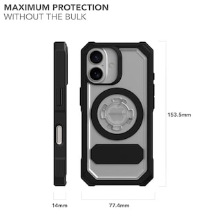 Foto 7 | Funda De Teléfono Rokform Crystal Case Compatible Con Iphone 16 - Venta Internacional.