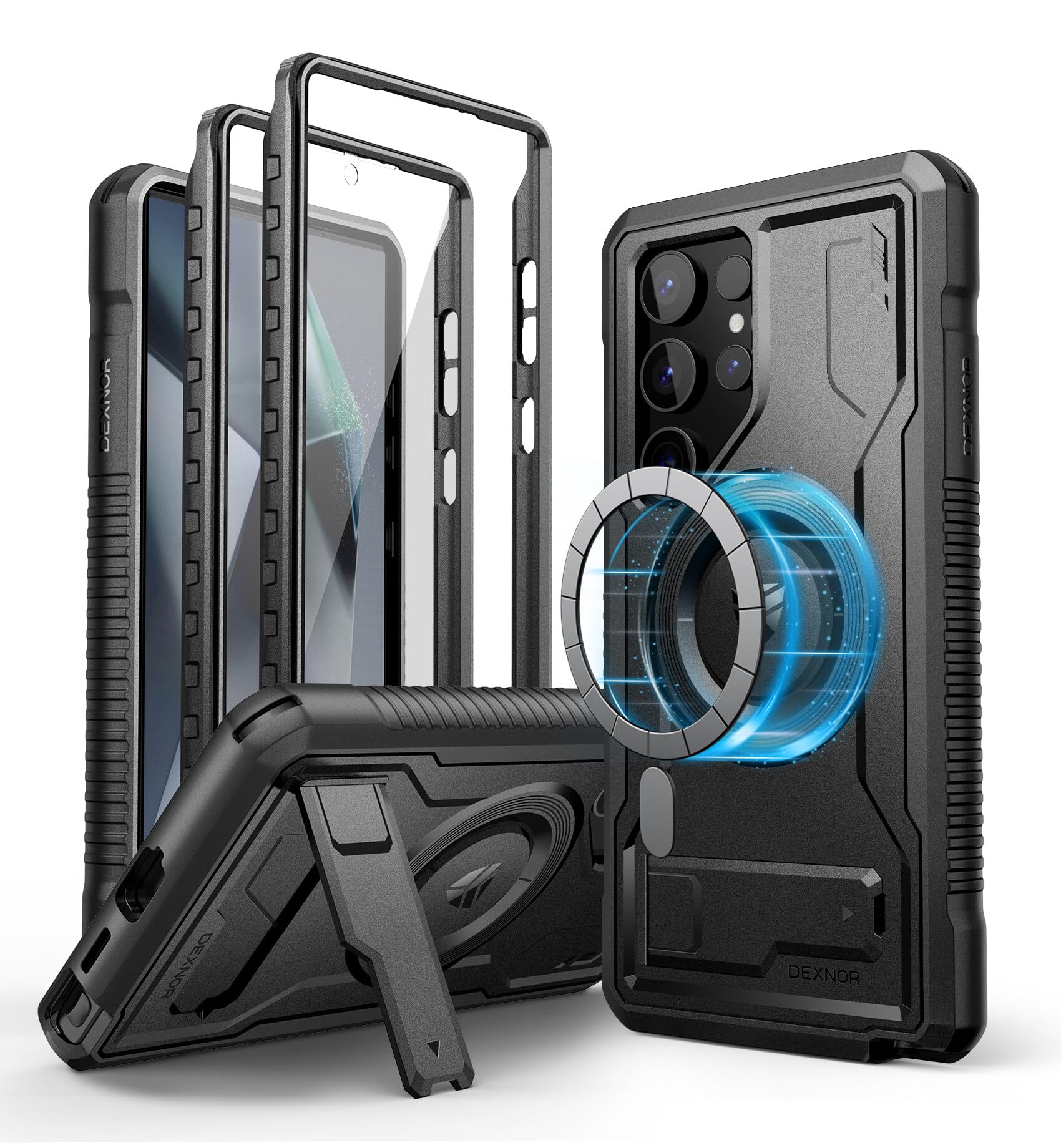 Funda Magnética Dexnor Para Samsung Galaxy S24 Ultra Black - Venta Internacional.
