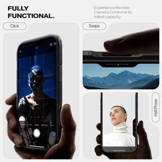 Foto 4 | Funda Spigen Tough Armor T Magfit Para Iphone 16 Pro, Color Negro - Venta Internacional.