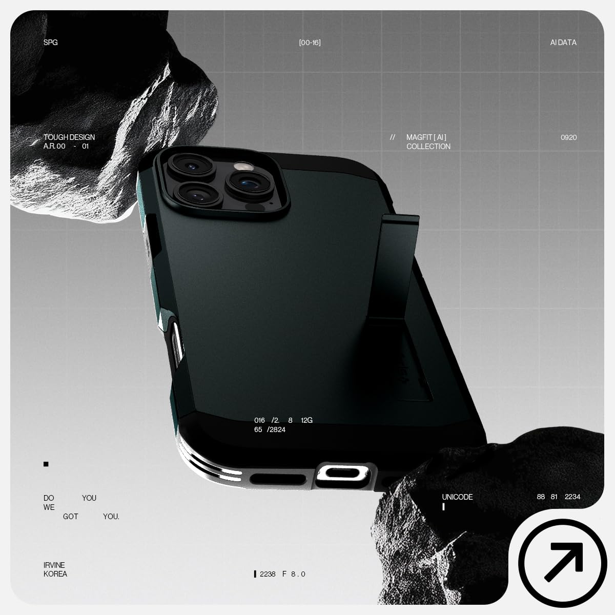 Foto 4 pulgar | Funda Spigen Tough Armor (ai) Magfit Para Iphone 16 Pro - Venta Internacional.
