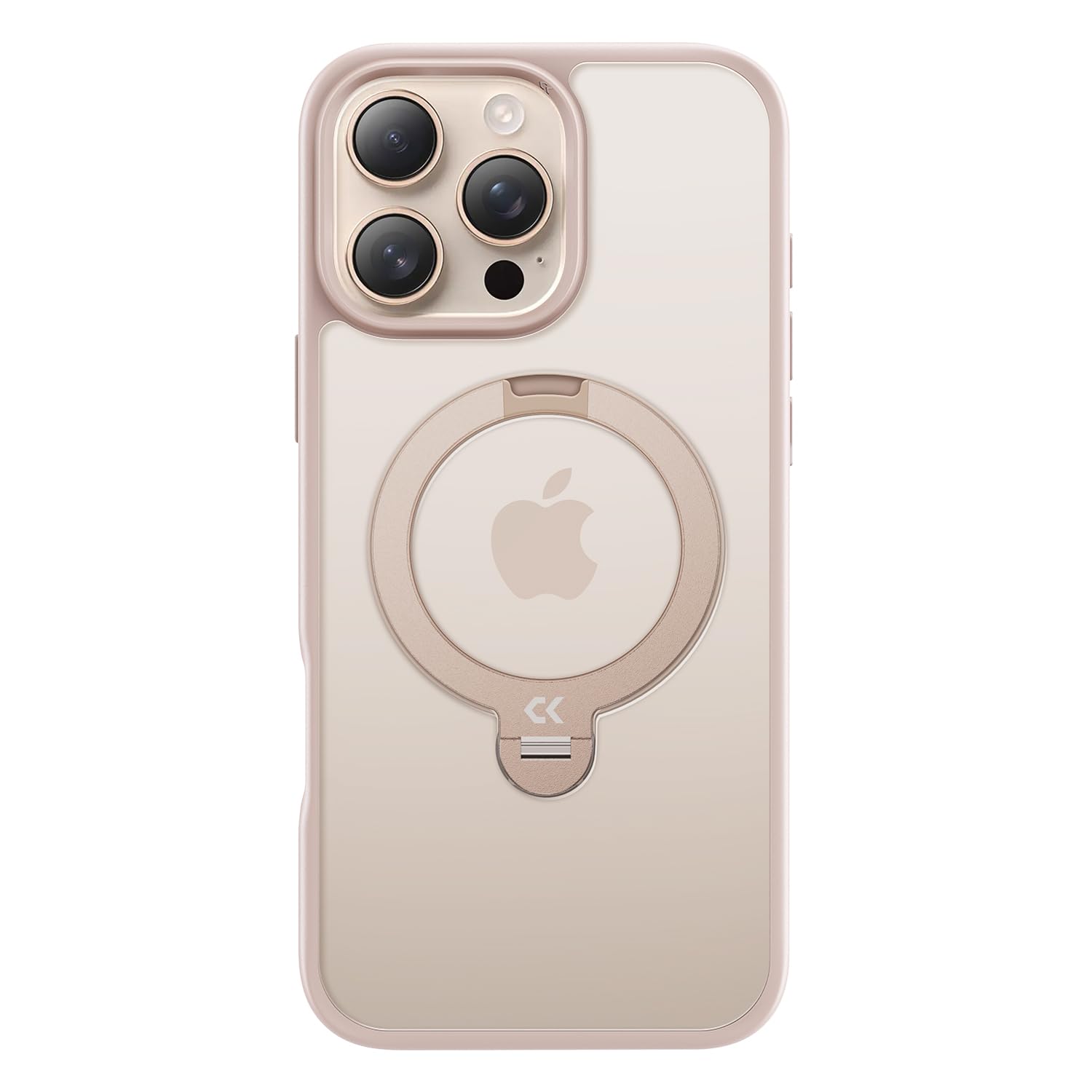Funda De Teléfono Casekoo Desert Titanium Para Iphone 16 Pro Rose Gold - Venta Internacional.