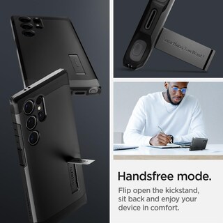 Foto 5 | Funda Spigen Tough Armor Magfit Para El Galaxy S24 Ultra, Color Negro - Venta Internacional.