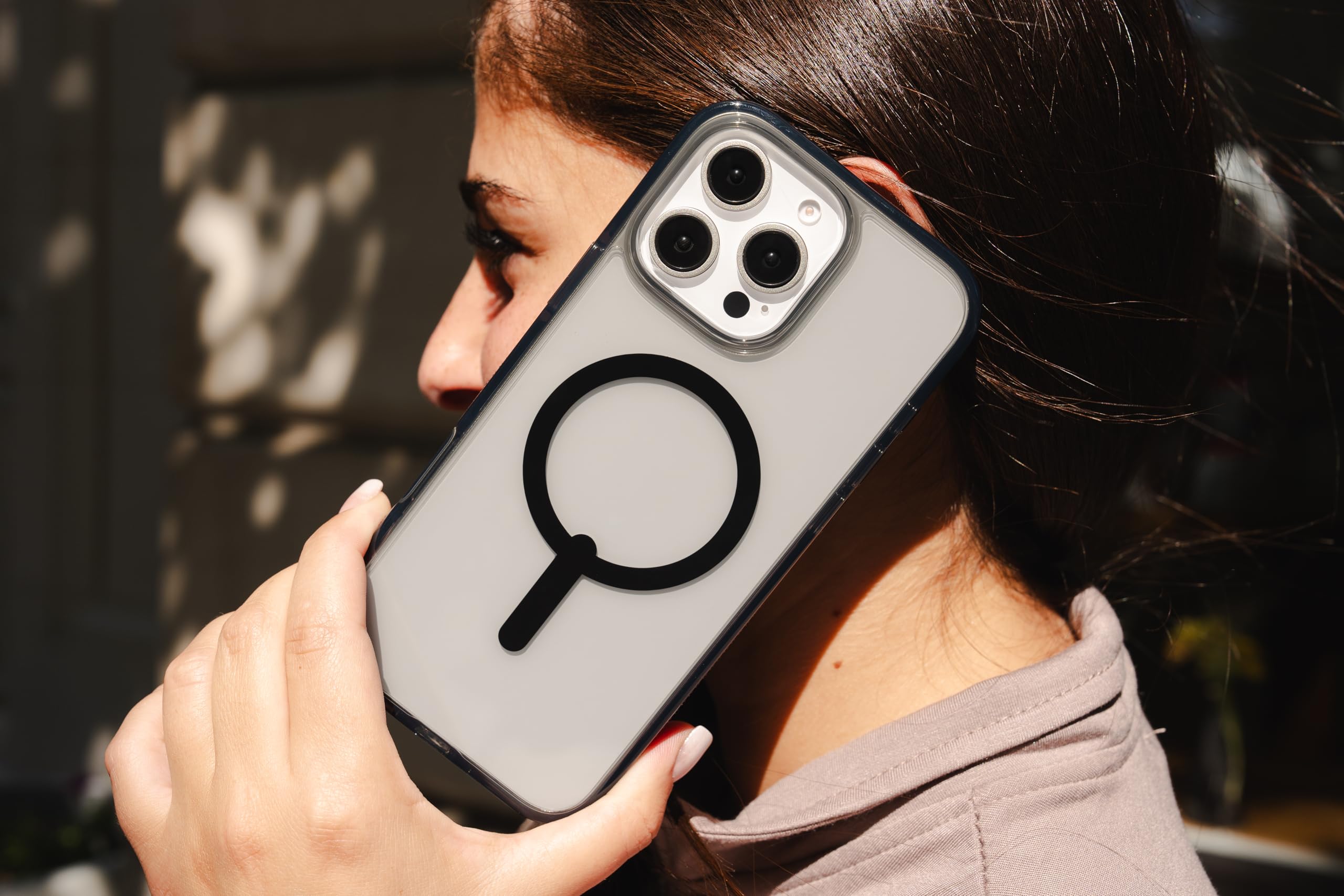 Foto 7 pulgar | Funda De Teléfono Zagg Santa Cruz Snap Para Iphone 16 Pro Max Negra - Venta Internacional.
