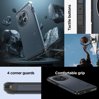 Foto 7 | Funda Spigen Tough Armor Para Oneplus 12 (2024), Color Pizarra Metálica - Venta Internacional.
