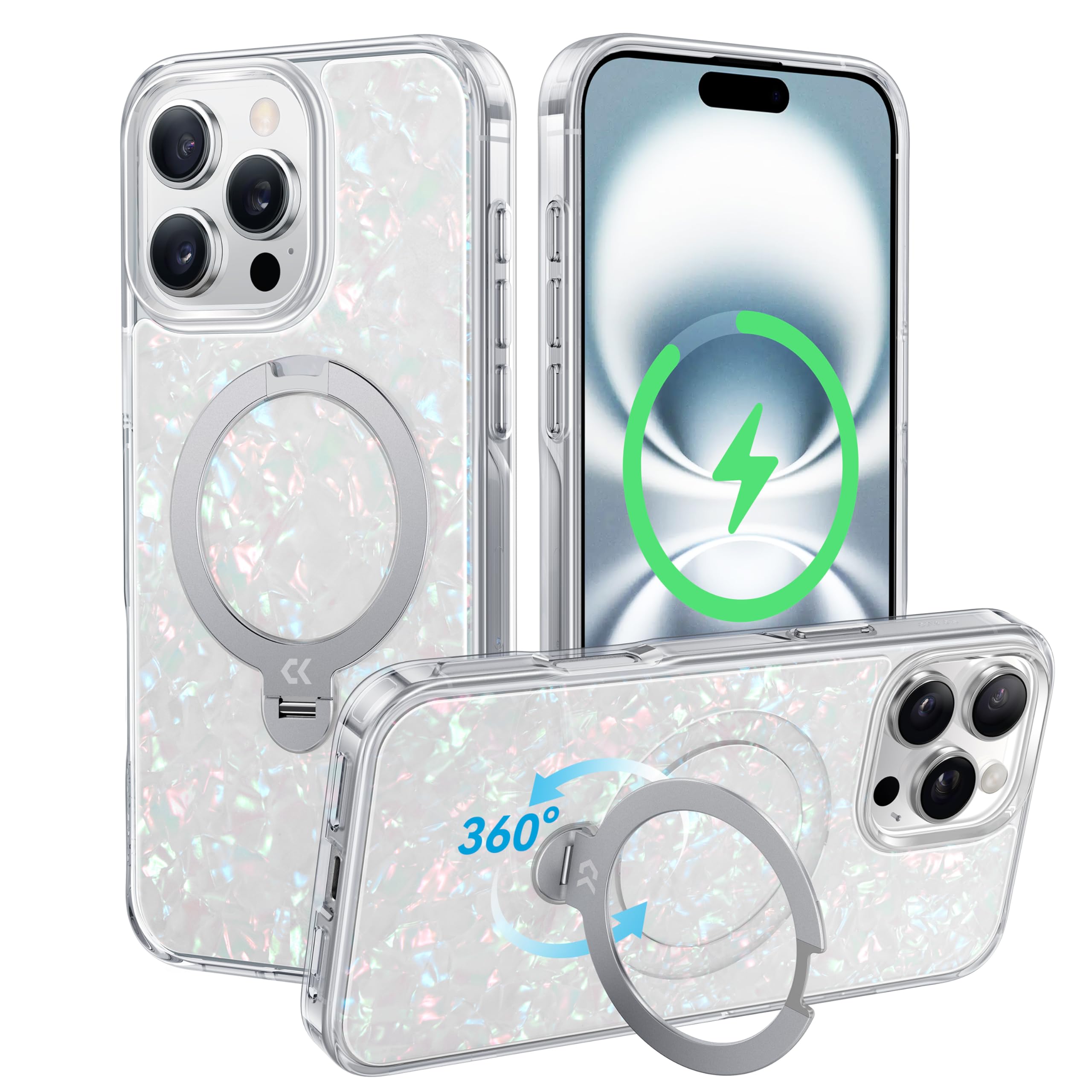 Foto 1 | Funda De Teléfono Casekoo Genuine Pearl Shell Para Iphone 16 Pro Max - Venta Internacional.