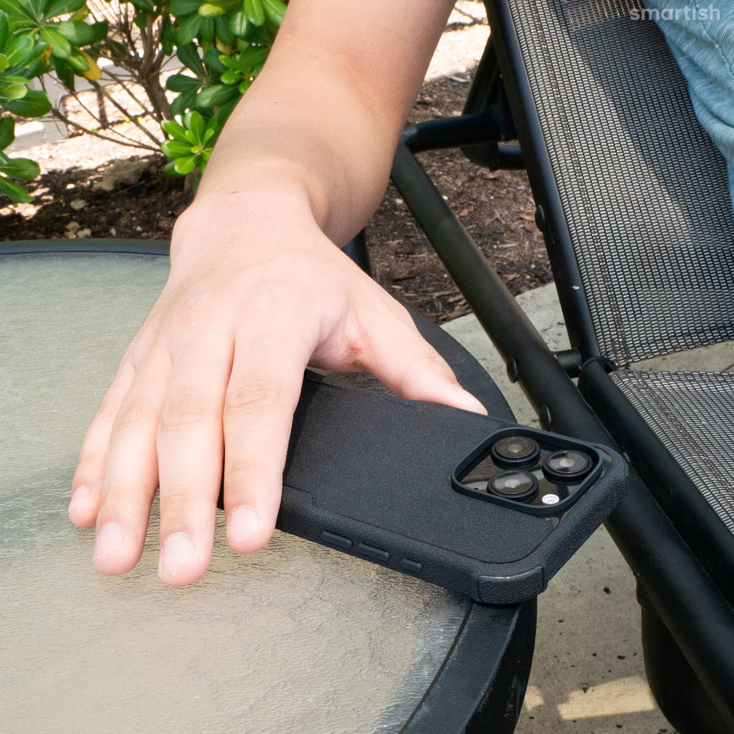 Foto 8 pulgar | Funda Magnética Protectora Smartish Gripzilla Para Iphone 16 Pro - Venta Internacional.