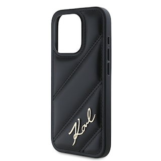 Foto 6 | Funda Karl Acolchada Para Iphone 15 Pro - Negro