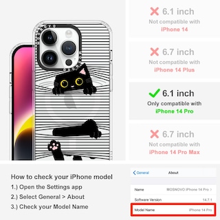 Foto 2 | Funda De Teléfono Mosnovo Compatible Con Iphone 14 Pro Con Magsafe - Venta Internacional.