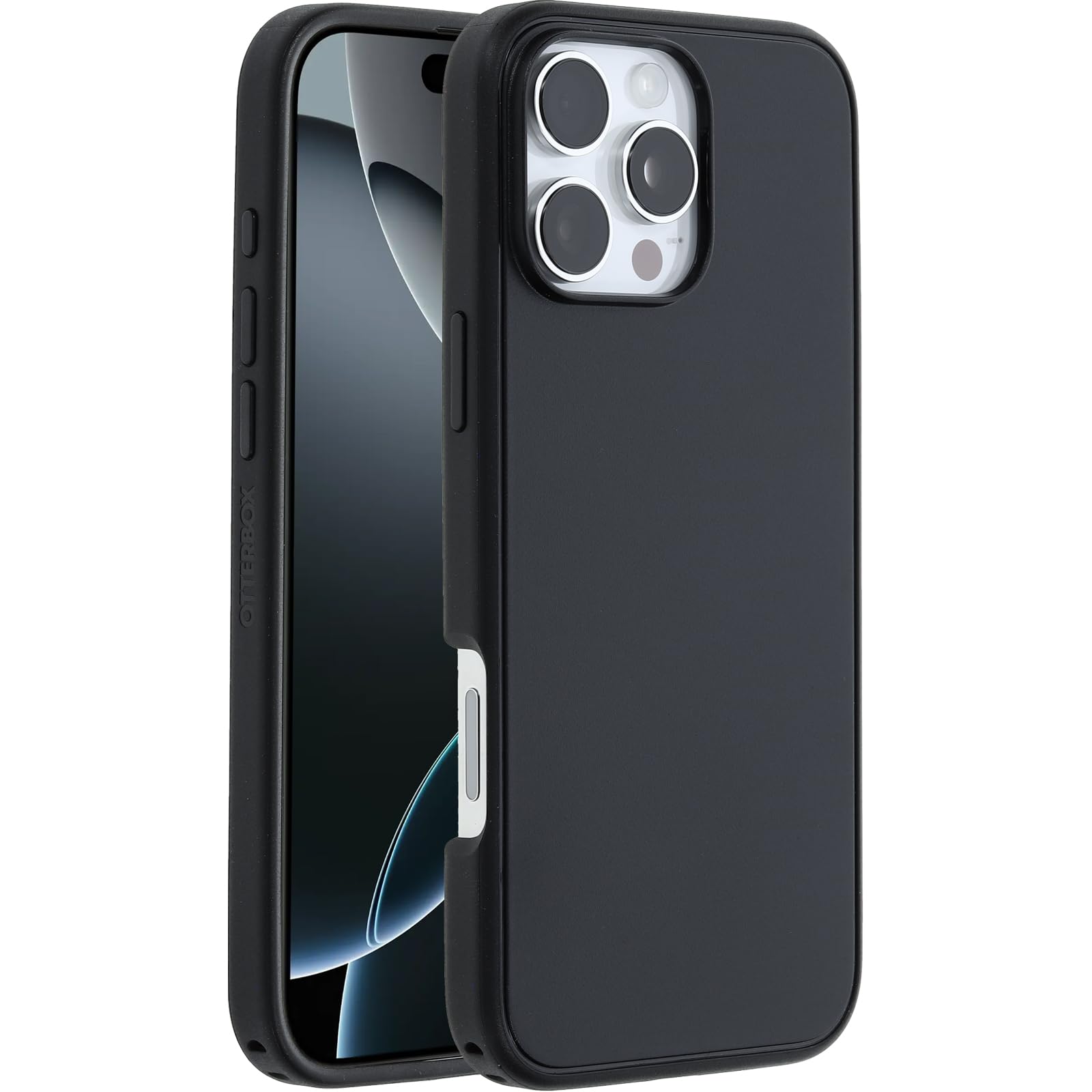 Foto 4 pulgar | Funda Otterbox Symmetry Series Para Iphone 16 Pro Max, Color Negro - Venta Internacional.