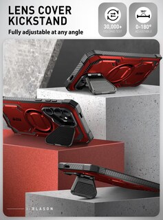 Foto 5 | Funda De Teléfono I-blason Armorbox Para Samsung Galaxy S24 Ultra Red - Venta Internacional.