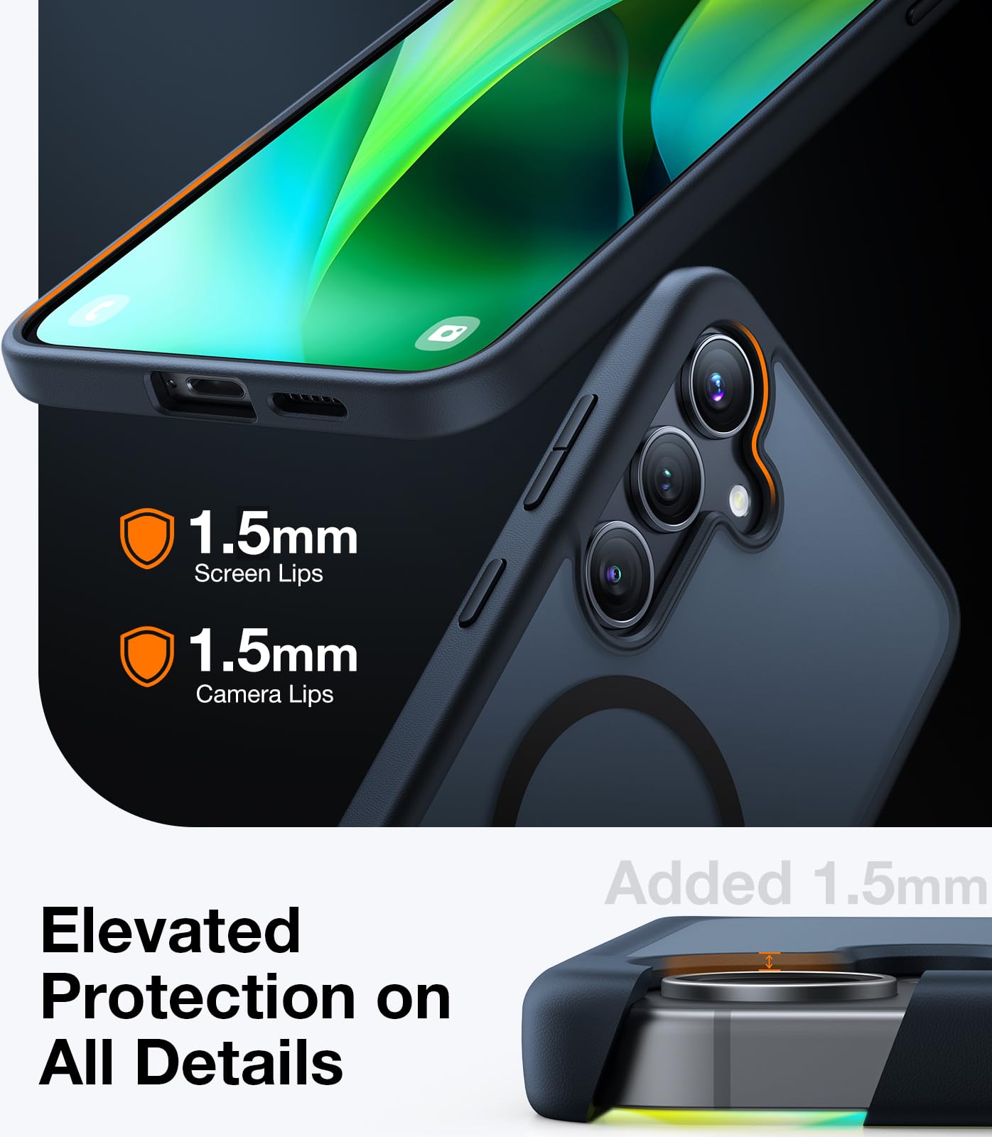 Foto 3 | Funda De Teléfono Torras Magnetic Guardian Para Samsung Galaxy S24 - Venta Internacional.