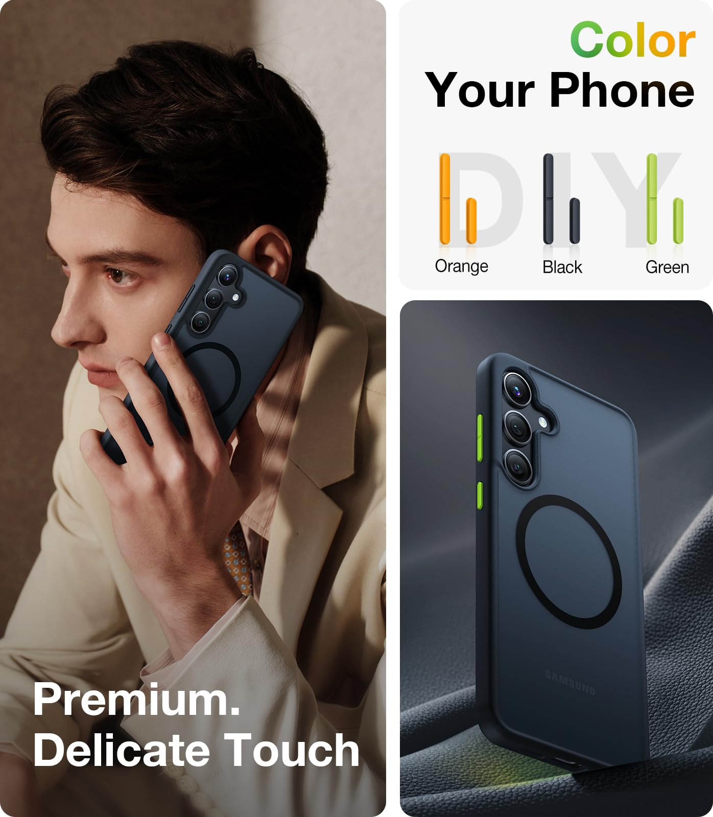 Foto 7 pulgar | Funda De Teléfono Torras Magnetic Guardian Para Samsung Galaxy S24 - Venta Internacional.