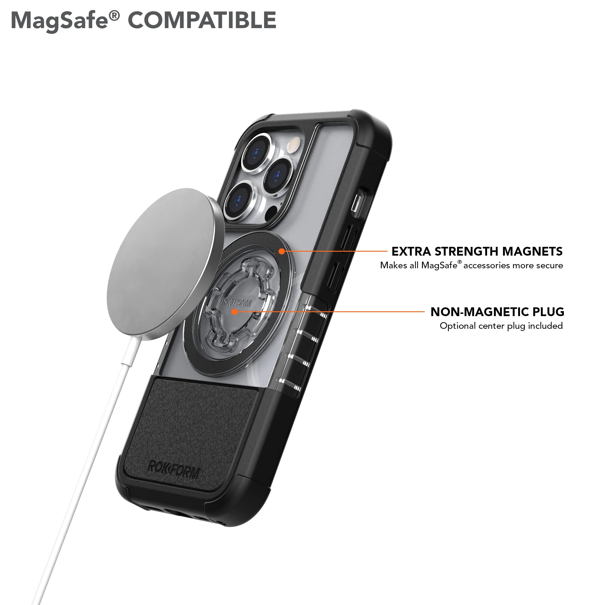 Foto 5 pulgar | Funda Para Iphone 14 Pro Rokform Crystal Series, Transparente - Venta Internacional.