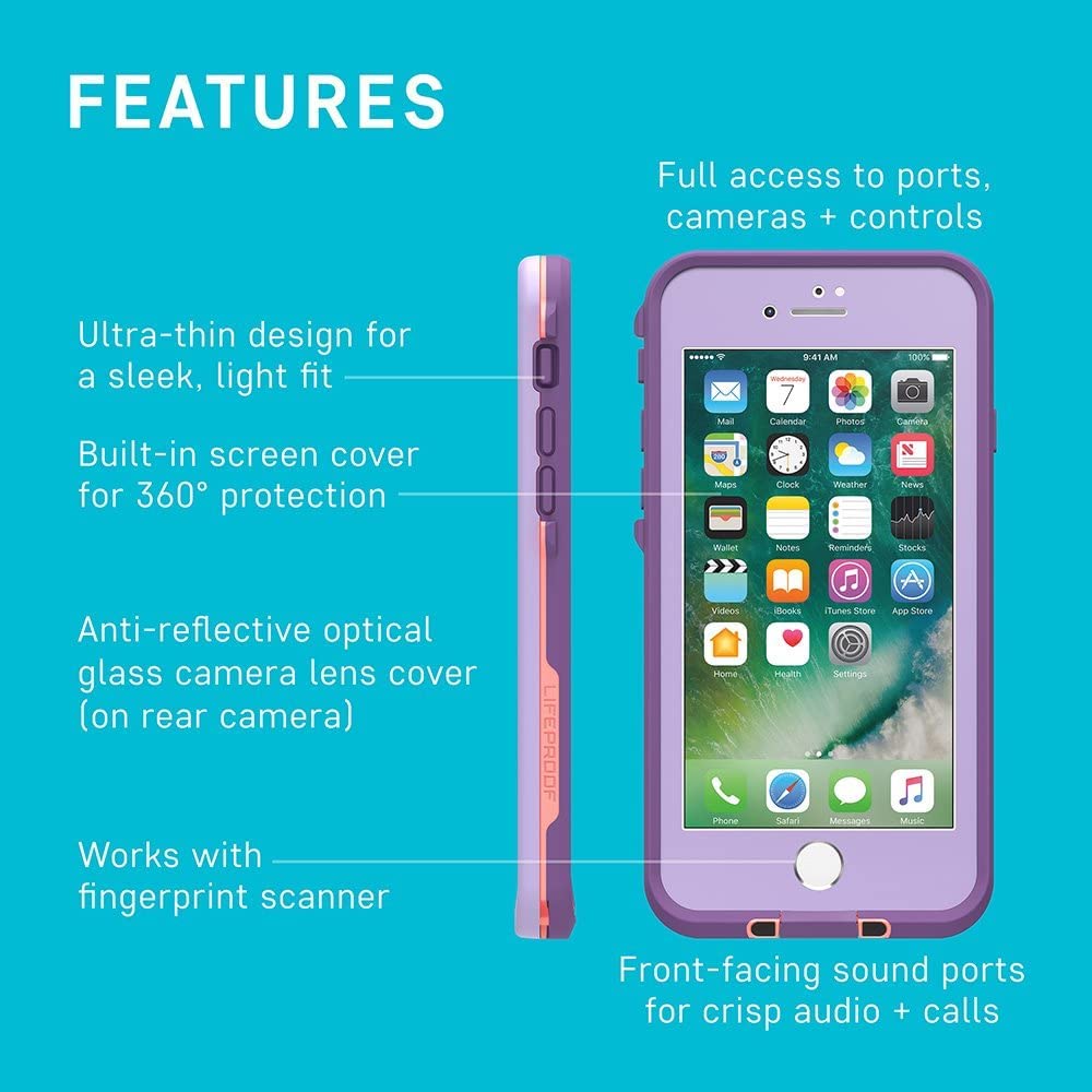 Foto 6 pulgar | Funda Impermeable Lifeproof Frē Series Para Iphone Se 3rd Gen (2022) /se 2nd (2020), Iphone 8/7 - Venta Internacional.